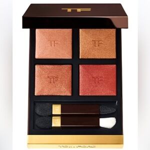 Tom Ford Eye Color Quad 41 Peach Dawn Shimmering Peach, Golds &Auburn .21 oz/6 g